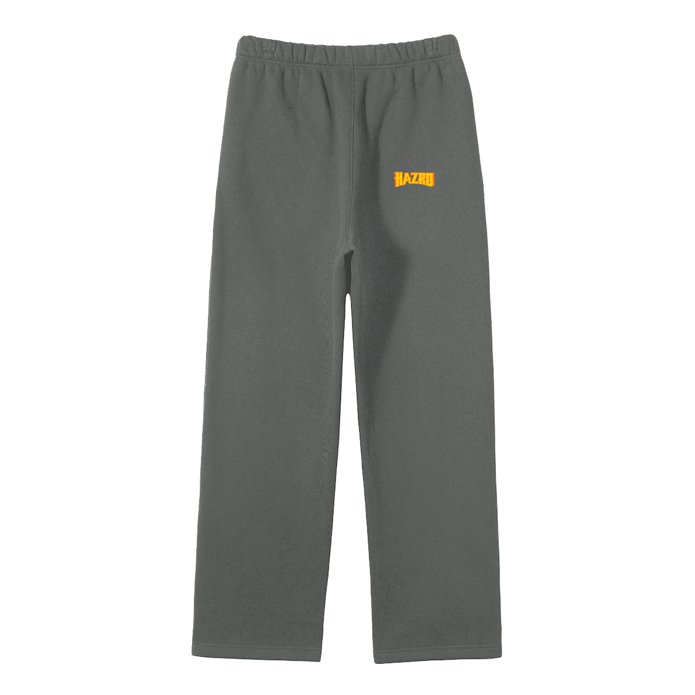 Unisex Solid Color Fleece Straight Leg Pants