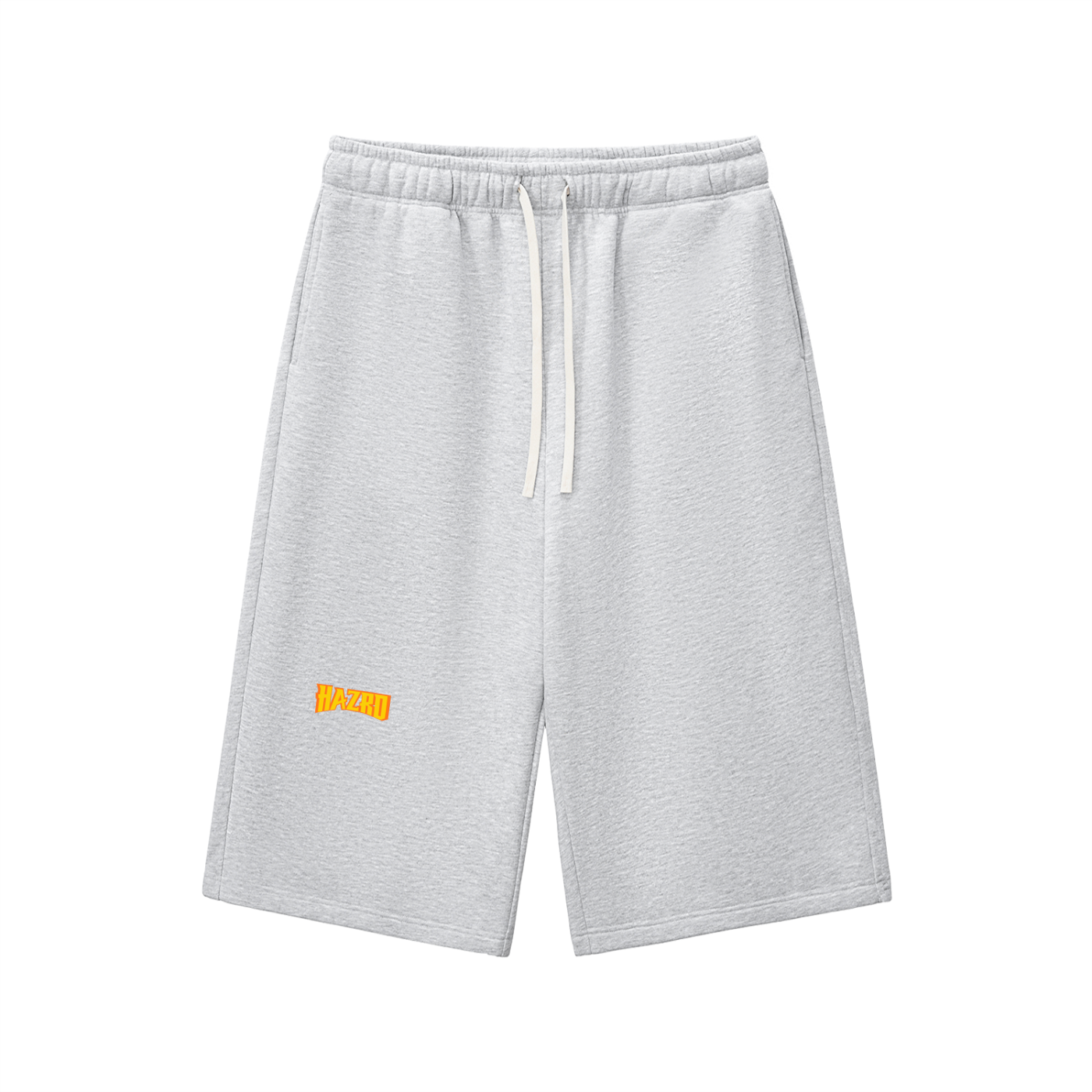 Relaxed Drawstring Three-quarter Sweatpants