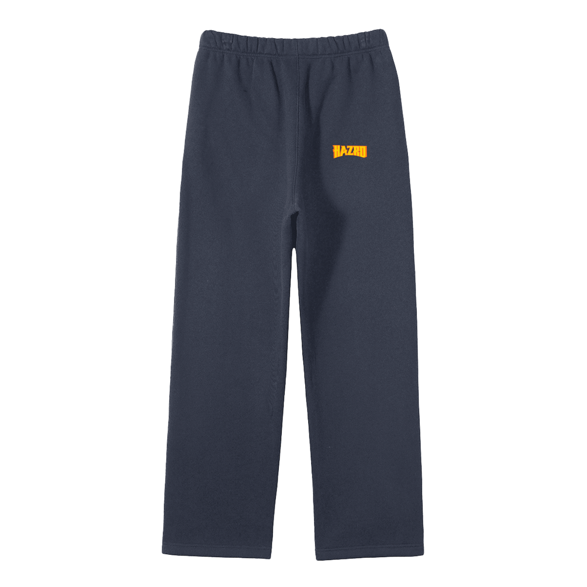 Unisex Solid Color Fleece Straight Leg Pants