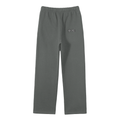 Unisex Solid Color Fleece Straight Leg Pants