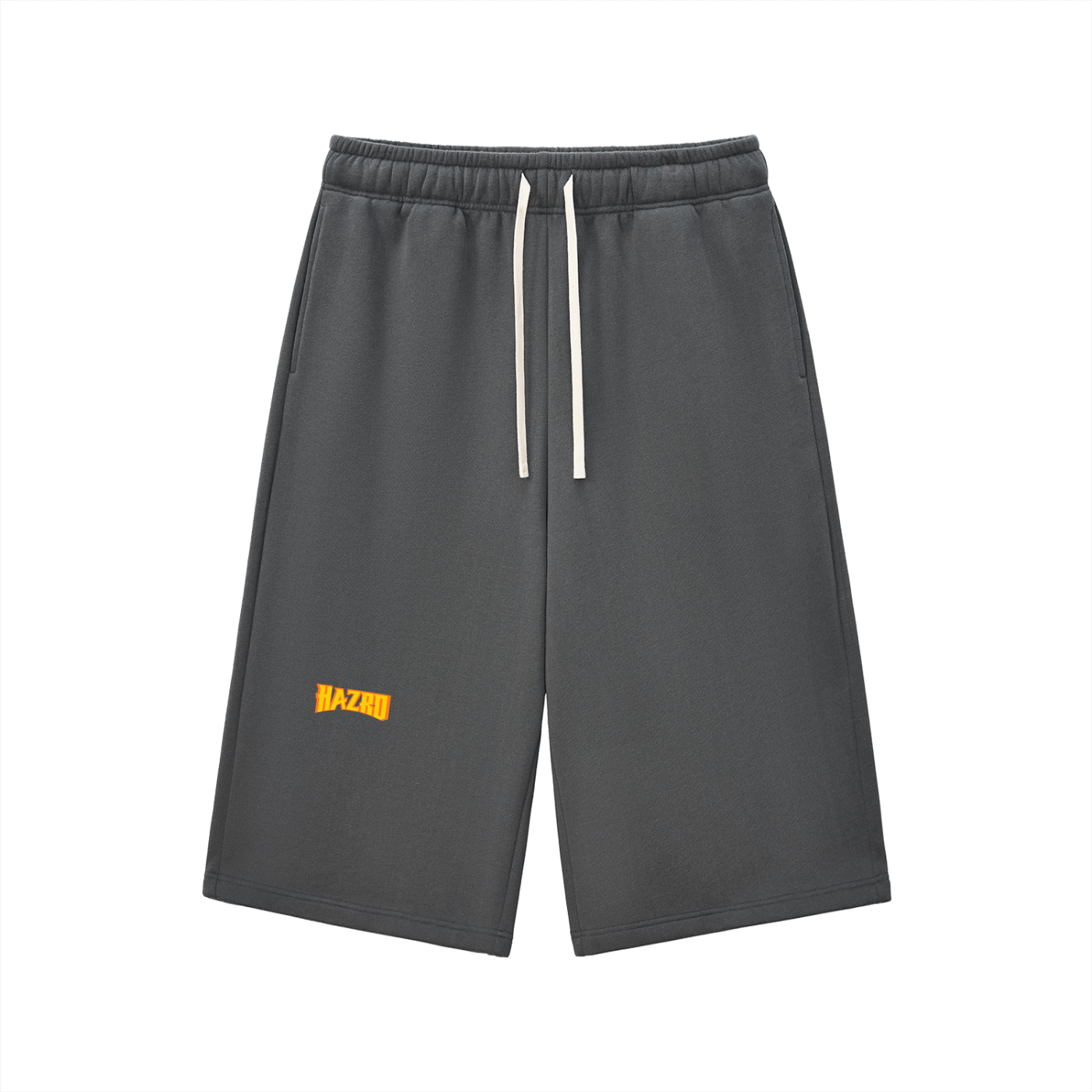 Relaxed Drawstring Three-quarter Sweatpants