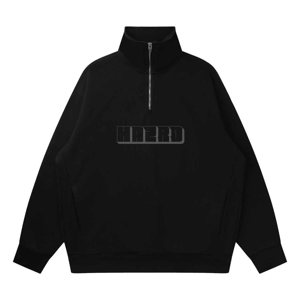 Quarter-Zip Drop Shoulder Sweatshirt
