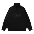 Quarter-Zip Drop Shoulder Sweatshirt