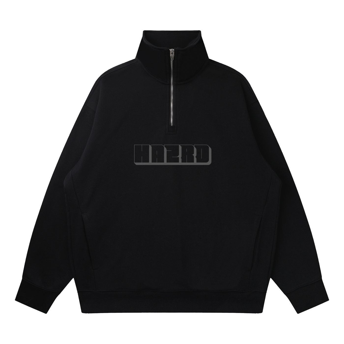 Quarter-Zip Drop Shoulder Sweatshirt