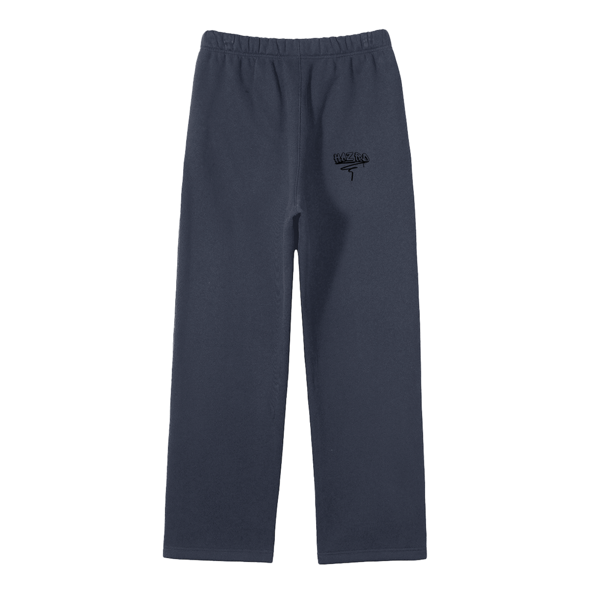 Unisex Solid Color Fleece Straight Leg Pants