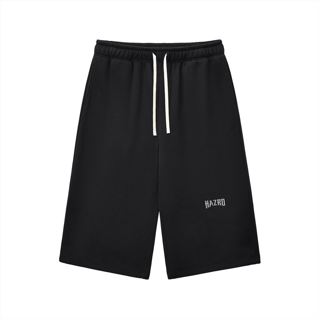 Relaxed Drawstring Three-quarter Sweatpants