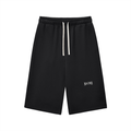 Relaxed Drawstring Three-quarter Sweatpants