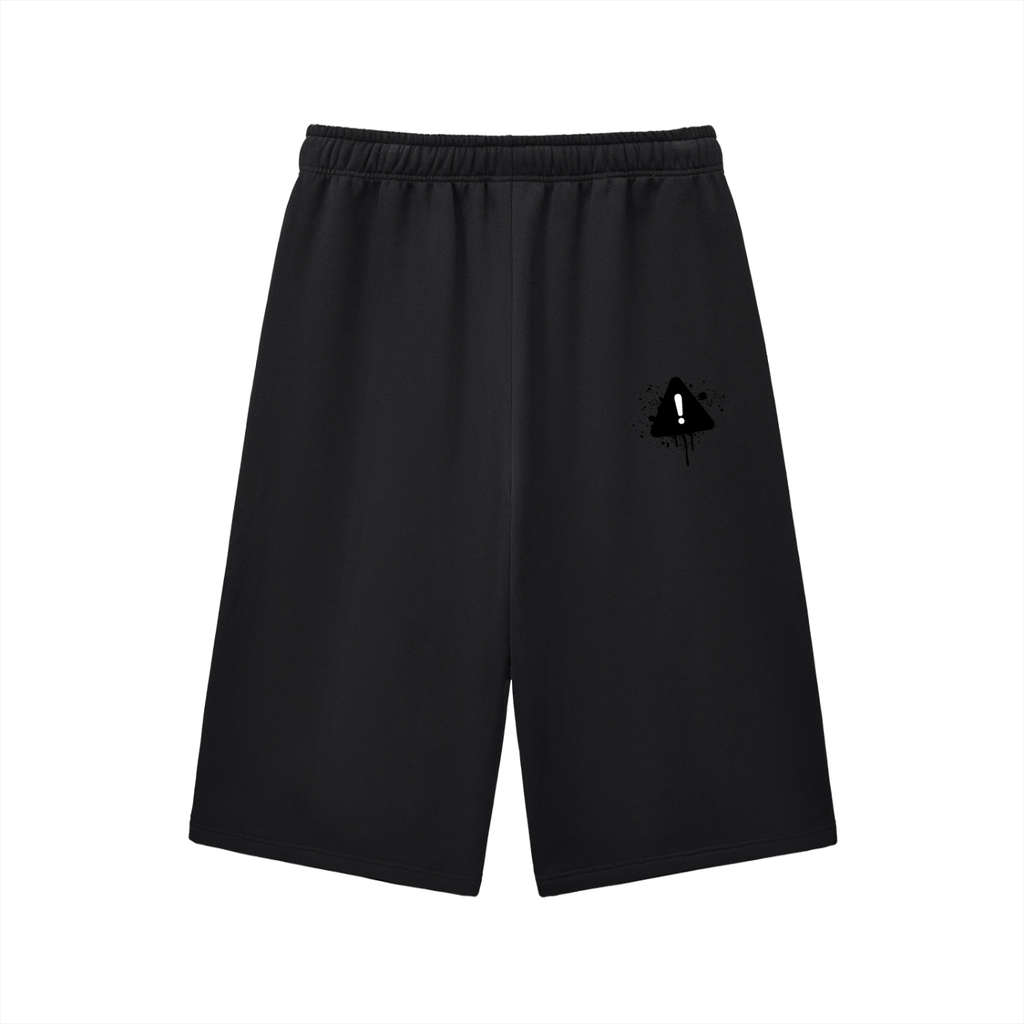 Relaxed Drawstring Three-quarter Sweatpants