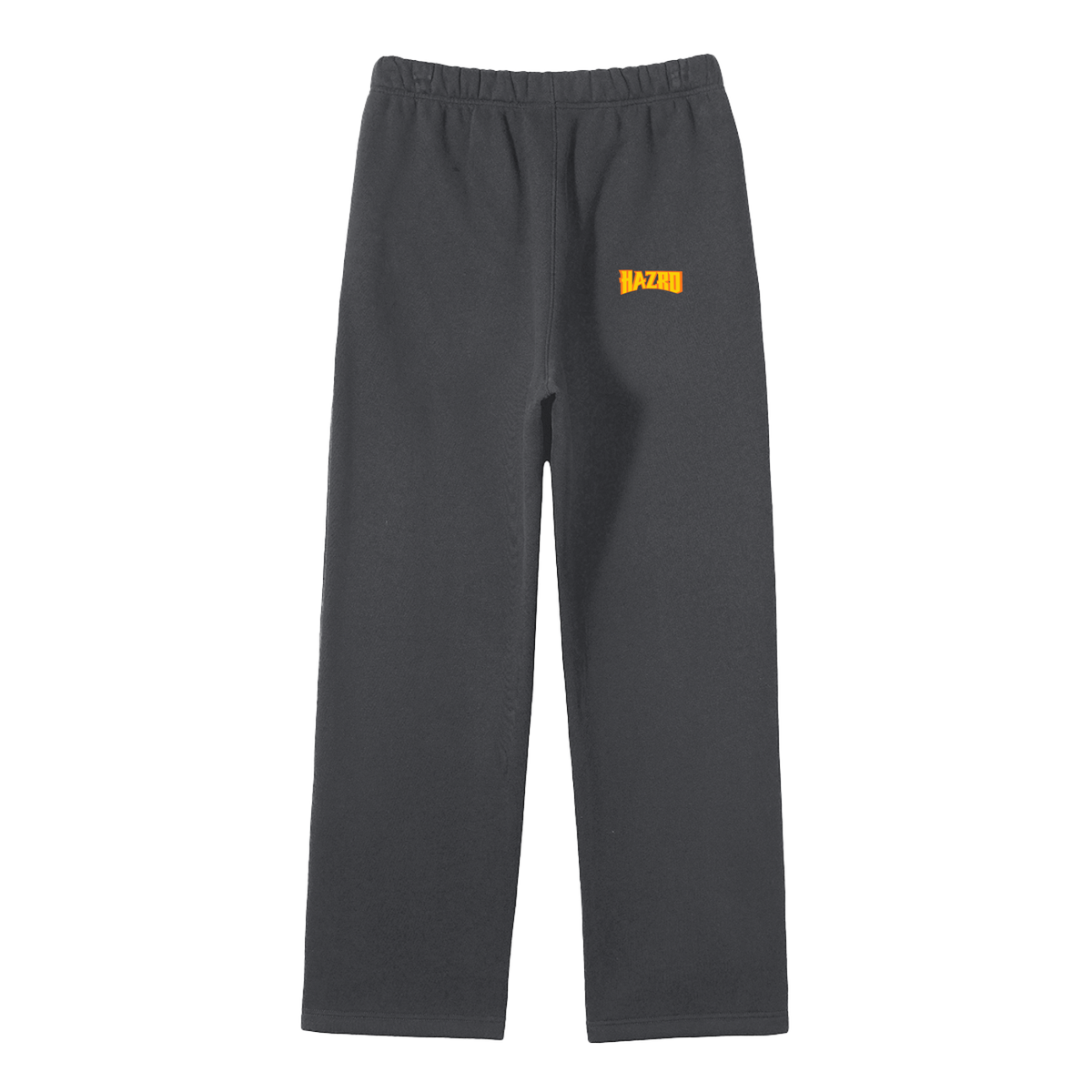 Unisex Solid Color Fleece Straight Leg Pants