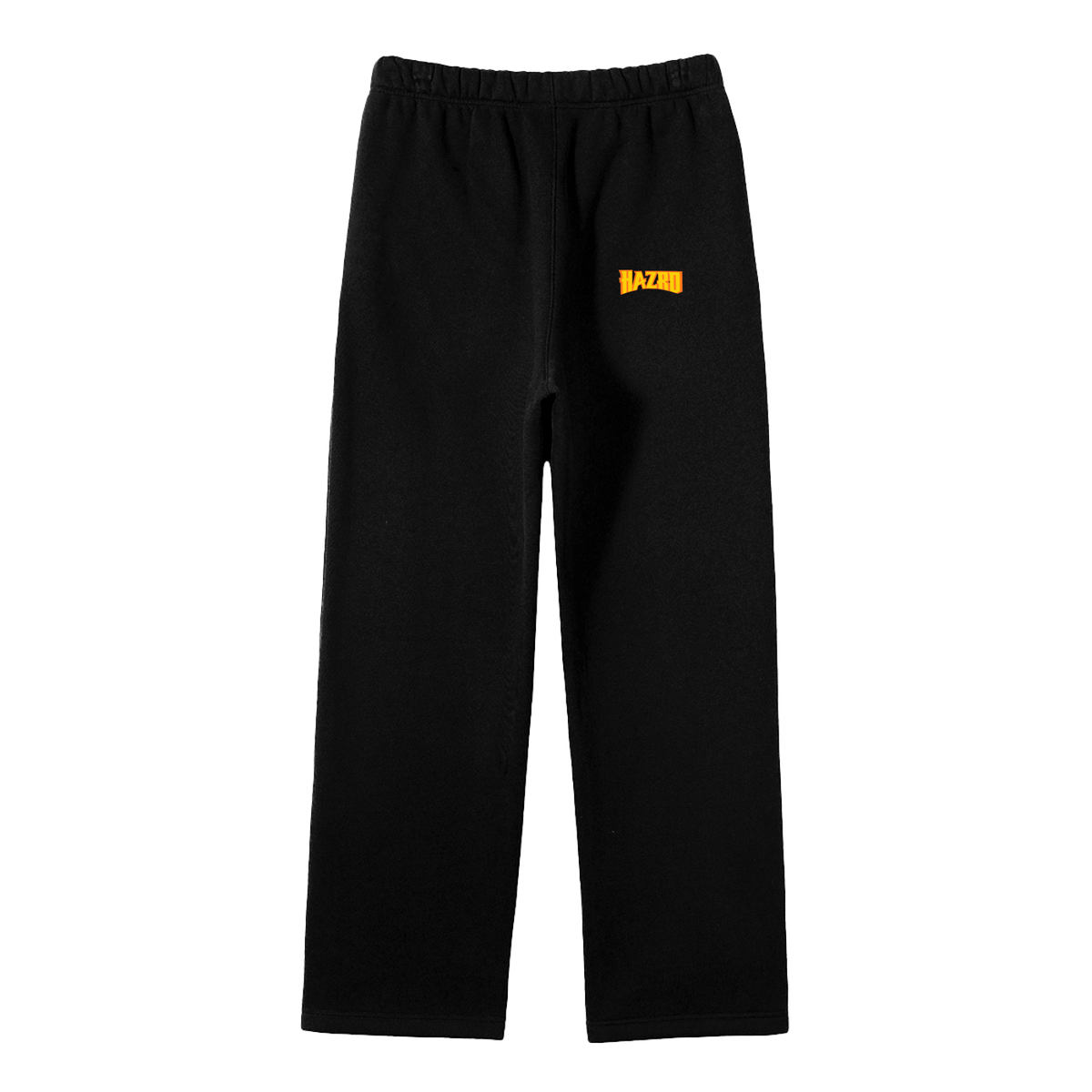 Unisex Solid Color Fleece Straight Leg Pants
