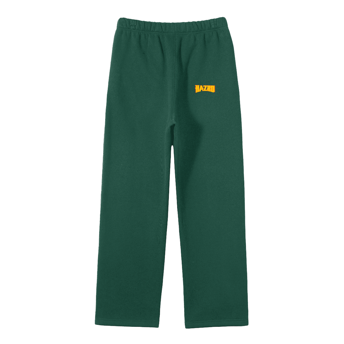 Unisex Solid Color Fleece Straight Leg Pants