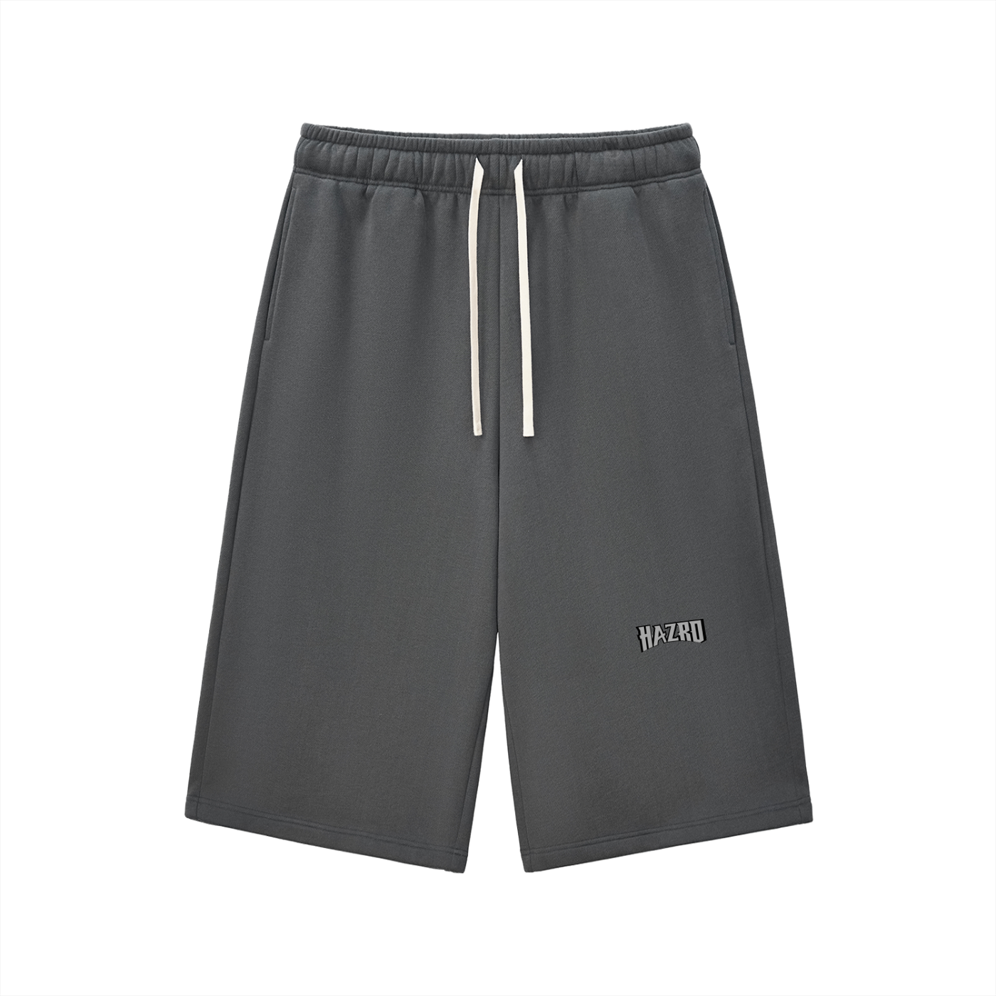 Relaxed Drawstring Three-quarter Sweatpants