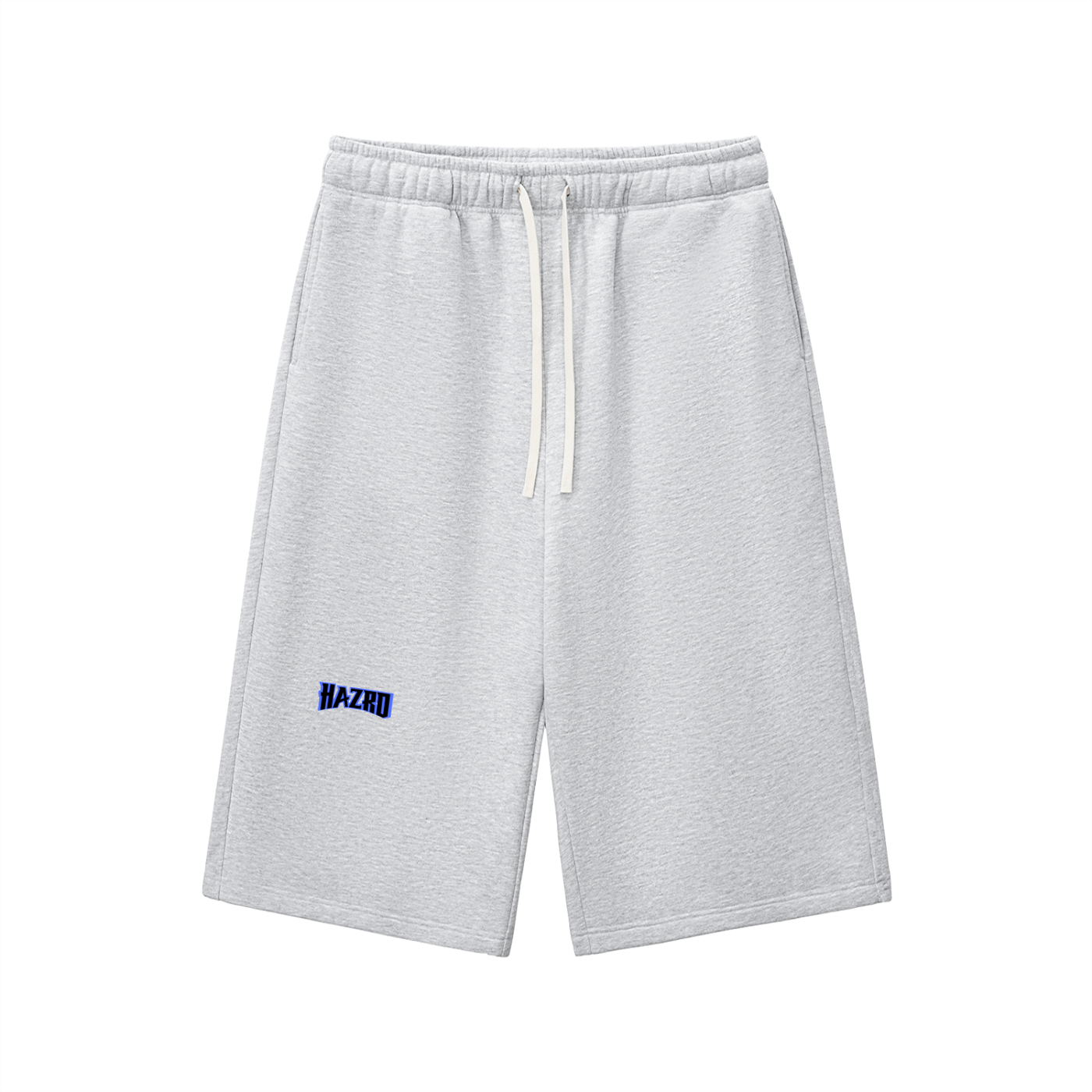 Relaxed Drawstring Three-quarter Sweatpants