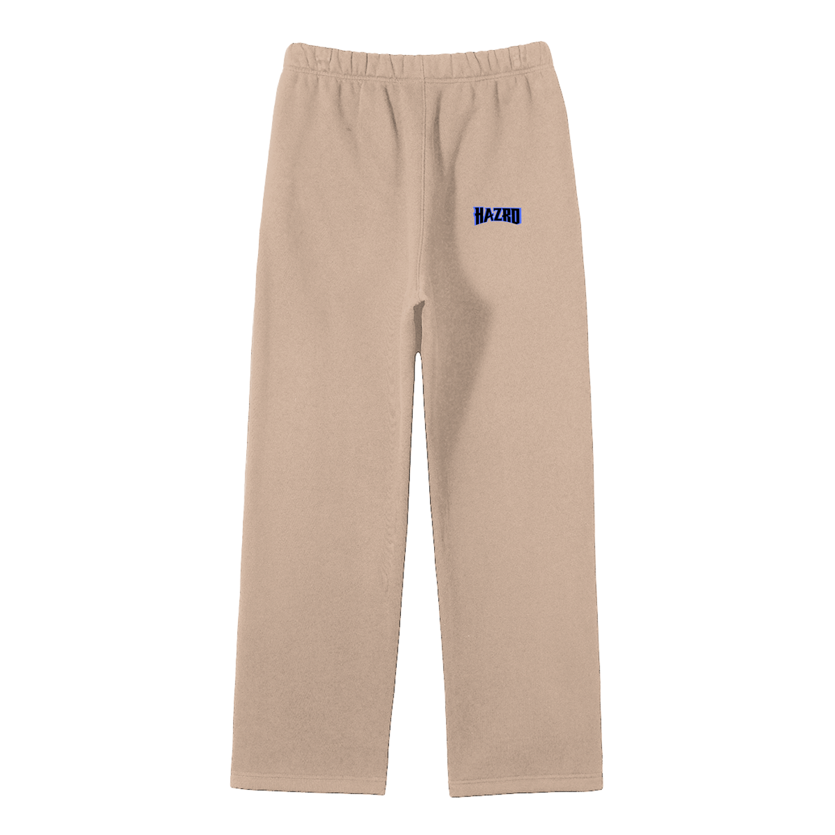 Unisex Solid Color Fleece Straight Leg Pants